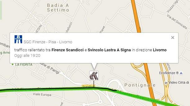 Scontro sulla Firenze Pisa Livorno: auto si ribalta nell' incidente