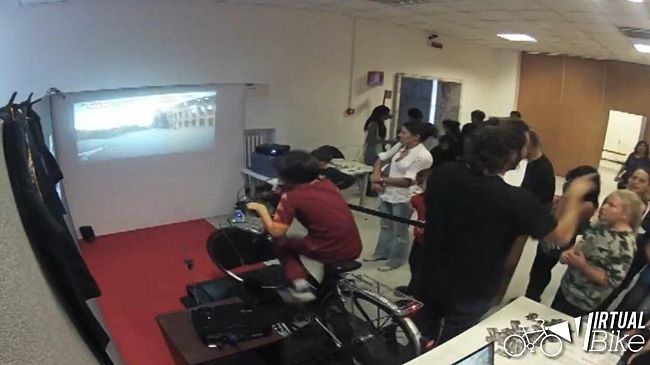 Virtual Bike all'Internet Festival di Pisa