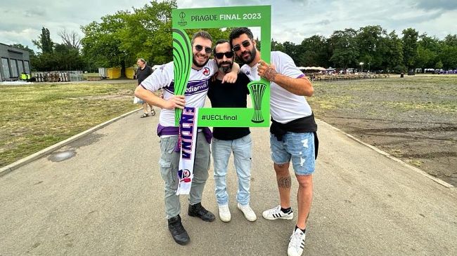 Tifosi viola a Praga, una giornata indimenticabile