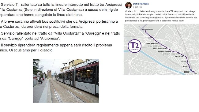 Tramvia, polemica sul ghiaccio: ma il sindaco esulta per Mattarella che inaugurerà la Linea 2
