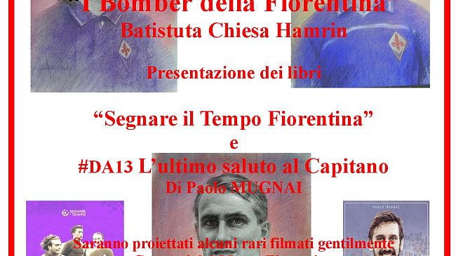 Paolo Mugnai presenta i suoi libri sulla Fiorentina