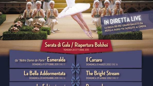 Il 9 ottobre 'Esmeralda' via satellite nei cinema fiorentini
