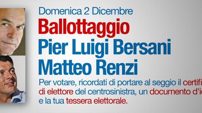 Secondo turno Primarie: ora introdotto persino il silenzio rifiuto