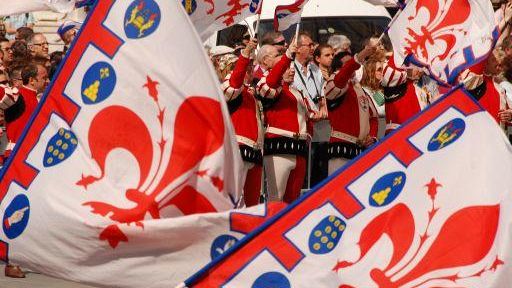 Bandierai degli Uffizi, 50 anni di Storia Fiorentina