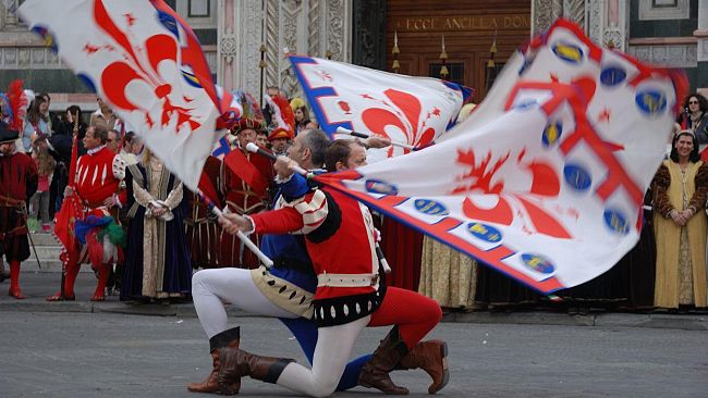 Partita Vecchie Glorie del Calcio Storico Fiorentino per l'A.T.T