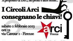 Circoli Arci di Firenze consegnano le chiavi al Prefetto