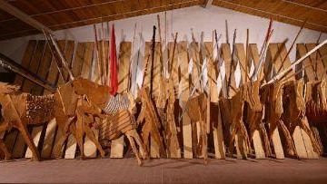 Scultura: <I>Forme in movimento</I> di Mario Ceroli a Siena dal 24 giugno al 7 settembre 2008