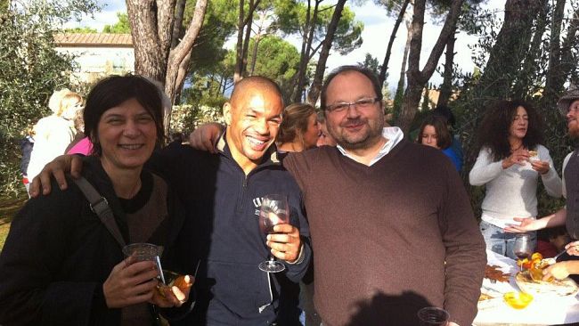 Boxe: il campione europeo Leonard Bundu festeggia in famiglia