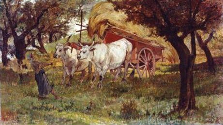 Arte: gli animali nei dipinti di Fattori