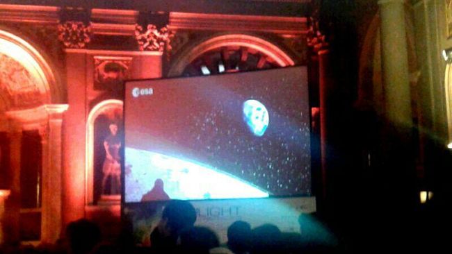 Samantha Cristoforetti a Palazzo Vecchio