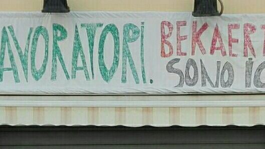 Bekaert: ieri il corteo a Figline