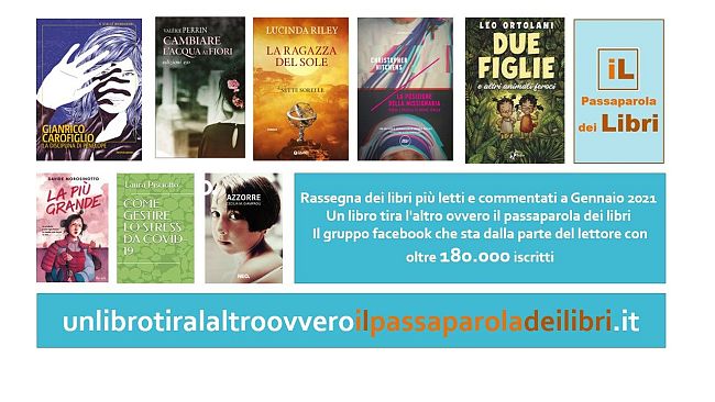 I libri più letti e commentati a gennaio 2021