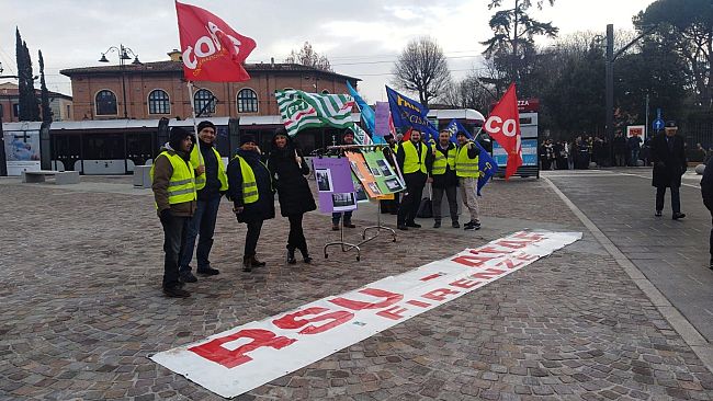 Trasporto pubblico: autisti Ataf in presidio a Pitti Uomo