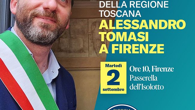 Alessandro Tomasi incontra i fiorentini 