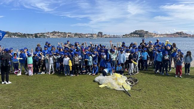 Isola d’Elba: 1 tonnellata di rifiuti raccolta da spiagge e fondali