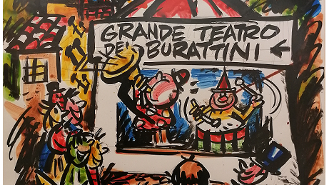 Collodi: Vinicio Berti, litografie e scritti su Pinocchio