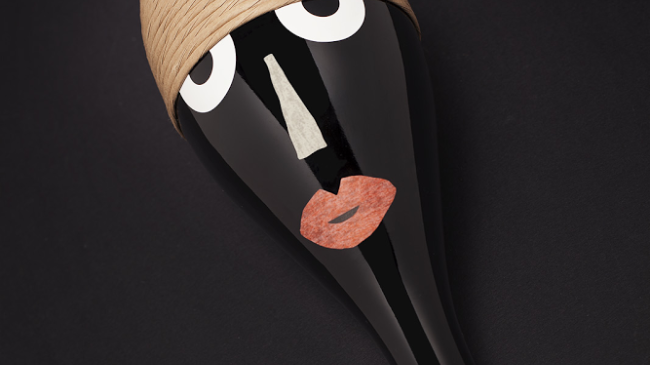 Fiasco Ruffino, Clet disegna dame Janine