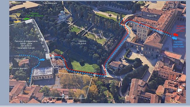 Due novità sul progetto di mega resort fra Boboli e Belvedere in Costa San Giorgio