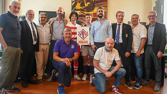 Presentata a Palazzo Vecchio la nuova società Unione Rugby Firenze