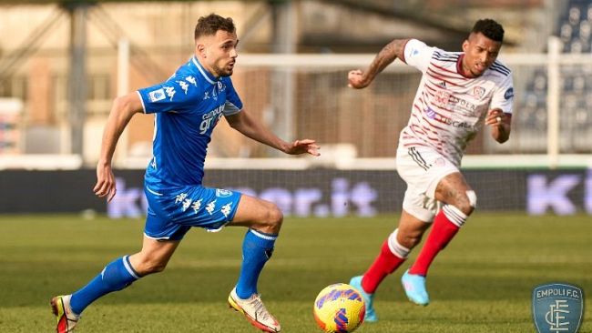 Empoli vs Caglari 1-1 Pavoletti sigla all’83’ il pari. 