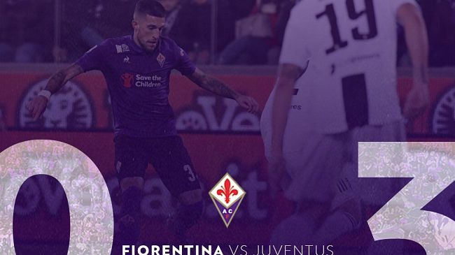  La Fiorentina è sconfitta dalla Juventus