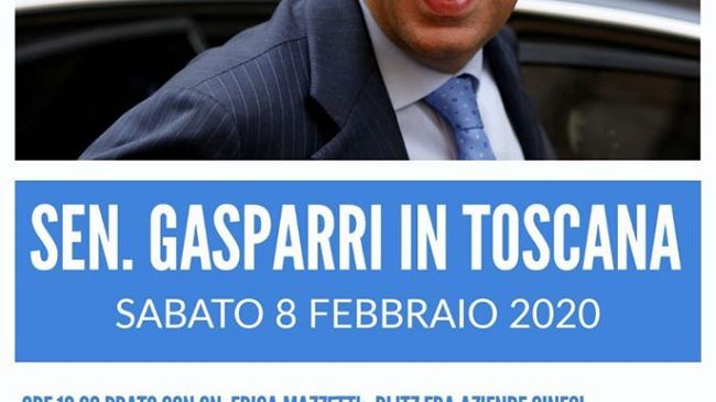 Elezioni regionali: Maurizio Gasparri in provincia di Firenze