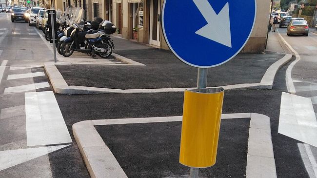 Galluzzo, in arrivo una fioriera nel nuovo spartitraffico