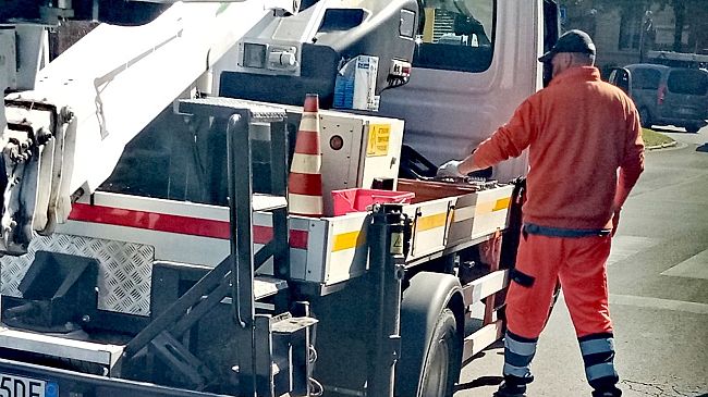 Galluzzo: lavori in via delle Romite (illuminazione pubblica)