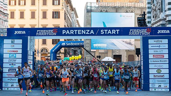 Firenze Marathon: record di arrivati in Italia