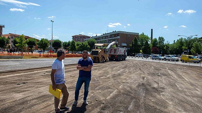 Chiusi Scalo: iniziati i lavori al parcheggio di Piazza XXVI Giugno