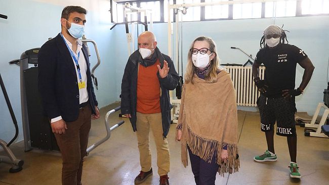 Migliorata la palestra del carcere di Sollicciano