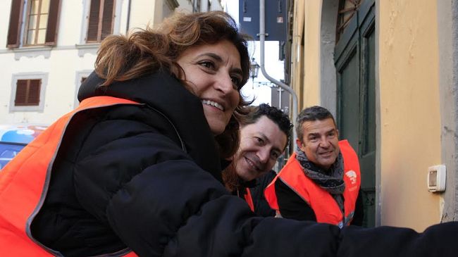 Angeli del Bello: a Firenze si usa la vernice antipipì