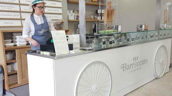 Solo gelati naturali, apre a Novoli Il Barroccino