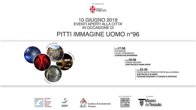 Oggi Firenze è in festa per accogliere la 96/ma edizione di Pitti Immagine