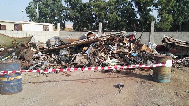 Rifiuti metallici contaminati in Toscana e in Sardegna