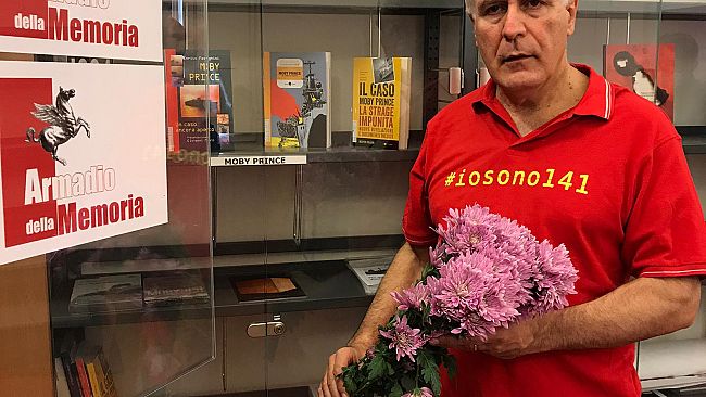 Cerimonia per il 29° anniversario del Moby Prince