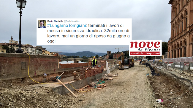 Lungarno Torrigiani: da voragine disastrosa a successo nazionale