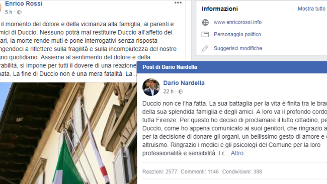 Un ragazzo è morto: sui Social commenti razzisti e rabbia contro le istituzioni