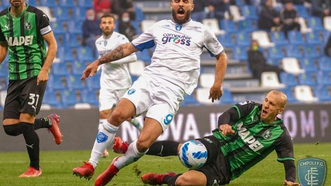 Sassuolo vs Empoli 1-2   La vittoria dell’Empoli nel finale.