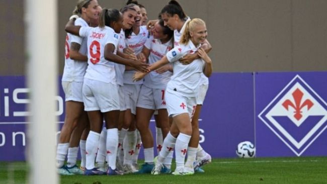 Fiorentina femminile, prima vittoria 