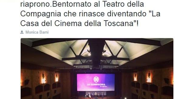 Casa del Cinema a Firenze, nasce La Compagnia