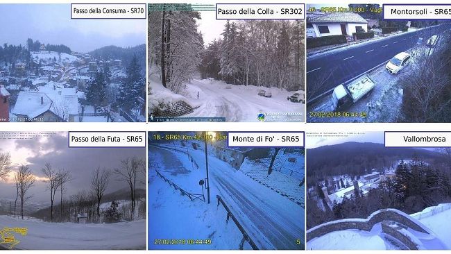 Neve, è allerta: scuole chiuse, nevicate fino in pianura