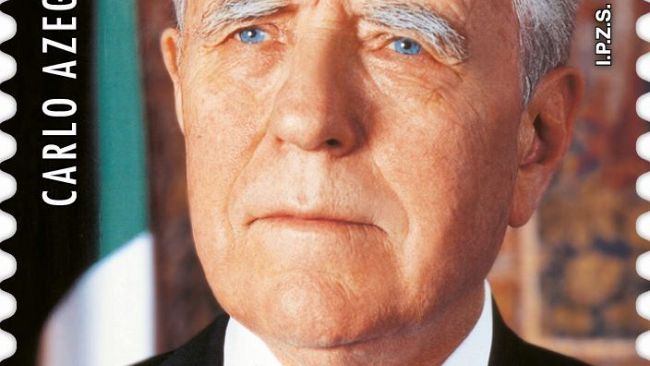 Un francobollo per Carlo Azeglio Ciampi