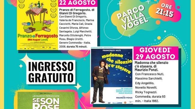 Villa Vogel: il Premio Stenterello a Leonardo Pieraccioni