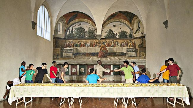 Cenacoli fiorentini, azioni coreografiche di Virgilio Sieni