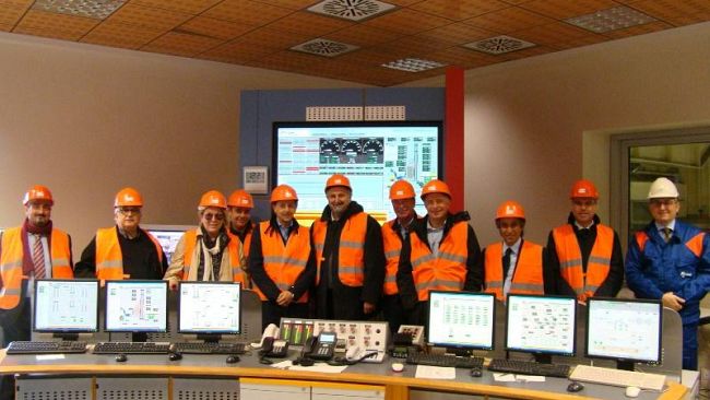Centrale Santa Barbara: sopralluogo commissione regionale