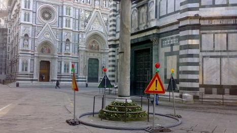 Cosa è successo alla colonna di San Zanobi?