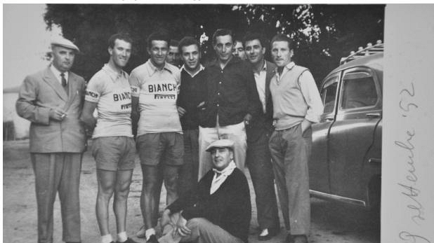 Le foto inedite di Gino Bartali e Fausto Coppi a Castelfiorentino