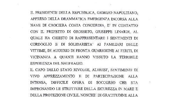 Naufragio al Giglio: si cercano ancora tanti dispersi