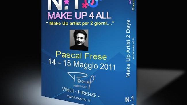 Aperte le iscrizioni per il corso di Trucco del maestro Pascal Frese